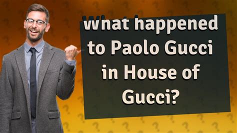 umberto gucci chi e|what happened to paolo gucci.